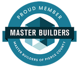 Proud member, Master Builders of Pierce County